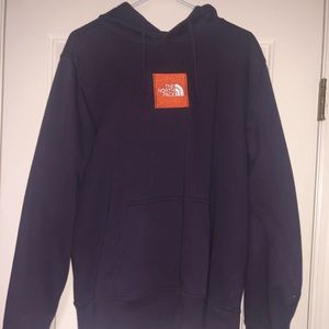 North Face Box Logo Hoodie